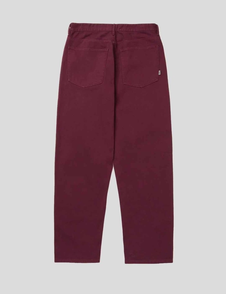 Pantalon HUF cromer signature pant wine